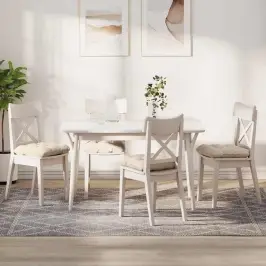 Sėdynių Pagalvėlės 4 Pcs Smėlio 45 X 45 Cm Mikropluošto Audinys