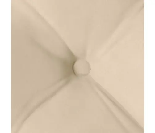 Sėdynių Pagalvėlės 4 Pcs Kreminė 40 X 40 X 6 Cm Mikropluoštas