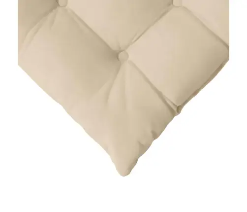 Sėdynių Pagalvėlės 4 Pcs Kreminė 40 X 40 X 6 Cm Mikropluoštas