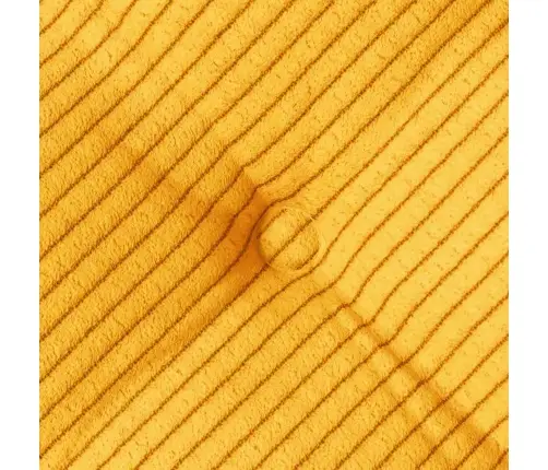 Sēdvietas Spilventiņi 4 Pcs Gaiši Dzeltena 40 X 40 X 6 Cm Vidaxl