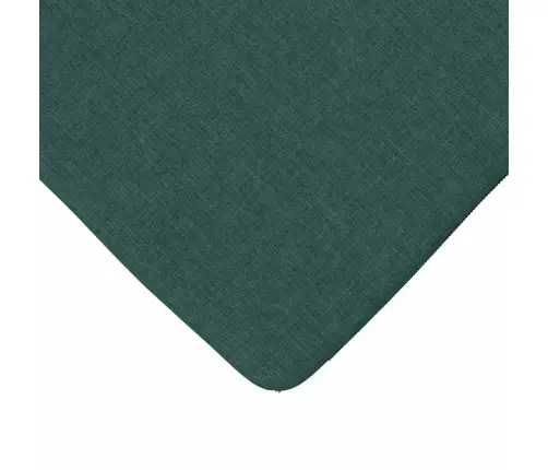 Sēdvietas Spilventiņi 4 Pcs Tumši Zaļš 40 X 40 X 3 Cm Audums Vidaxl