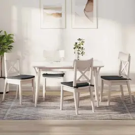 Sēdvietas Spilventiņi 4 Pcs Tumši Pelēks 40 X 40 X 3 Cm Vidaxl