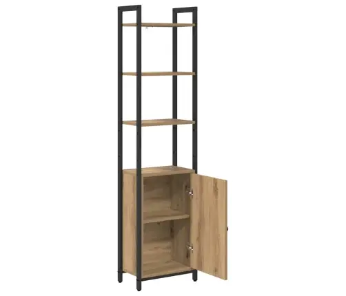 Knygų Spinta Amatininkų Ąžuolas 40 X 24 X 161 Cm