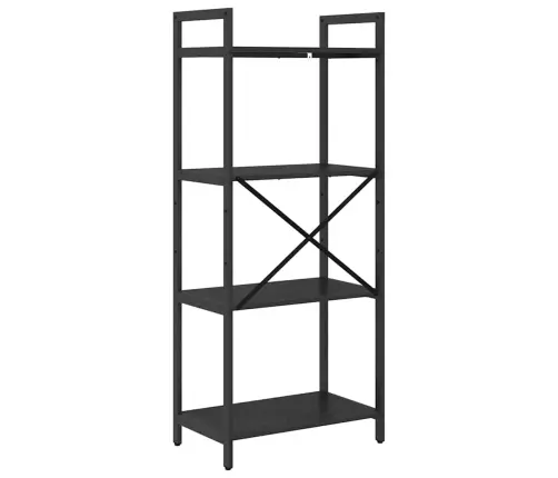 Knygų Lentyna Juodas Ąžuolas 56 X 34 X 133,5 Cm