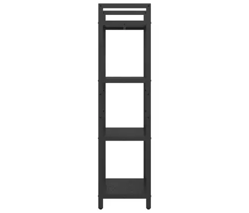 Knygų Lentyna Juodas Ąžuolas 56 X 34 X 133,5 Cm