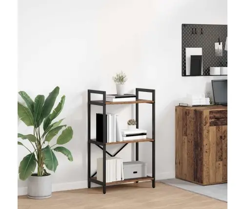 Raamatukapp Vana Puit 56 X 34 X 96 Cm Tehispuit