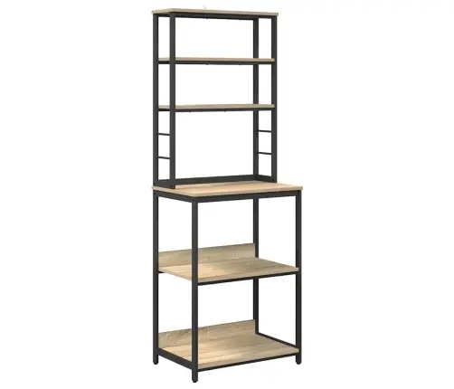 Virtuves Plaukts Sonoma Ozols 60 X 40 X 168 Cm Vidaxl