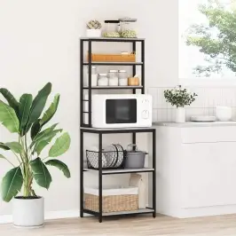 Virtuves Plaukts Pelēks Sonoma 60 X 40 X 168 Cm Vidaxl