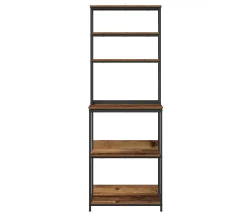 Virtuvės Lentyna Senovinis Medis 60 X 40 X 168 Cm