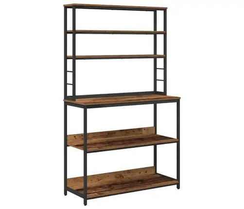 Köögiriiul Vana Puit 100 X 40 X 168 Cm Tehispuit