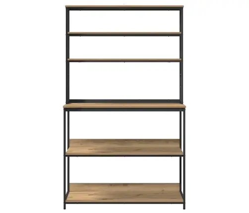 Virtuvės Lentyna Amatininkų Ąžuolas 100 X 40 X 168 Cm