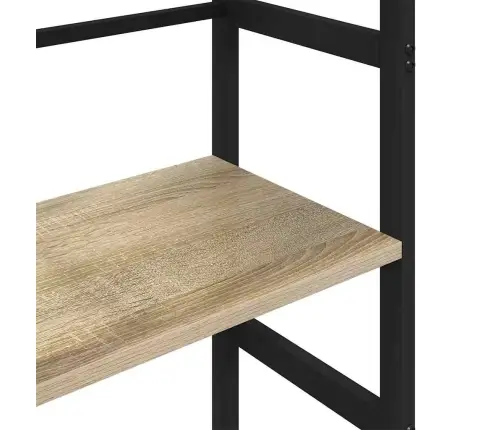 Grāmatu Plaukts Sonoma Ozols 40 X 29,5 X 81 Cm Vidaxl