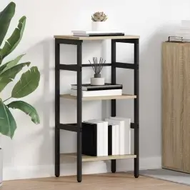 Grāmatu Plaukts Sonoma Ozols 40 X 29,5 X 81 Cm Vidaxl