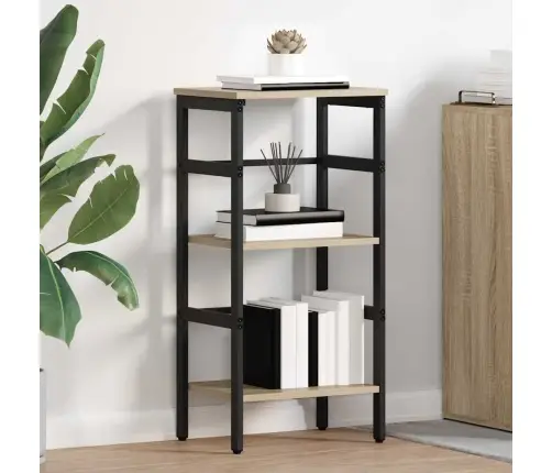 Grāmatu Plaukts Sonoma Ozols 40 X 29,5 X 81 Cm Vidaxl