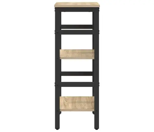 Grāmatu Plaukts Sonoma Ozols 40 X 29,5 X 81 Cm Vidaxl