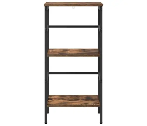 Knygų Lentyna Rūkyta Ąžuolas 40 X 29,5 X 81 Cm Apdirbta Mediena