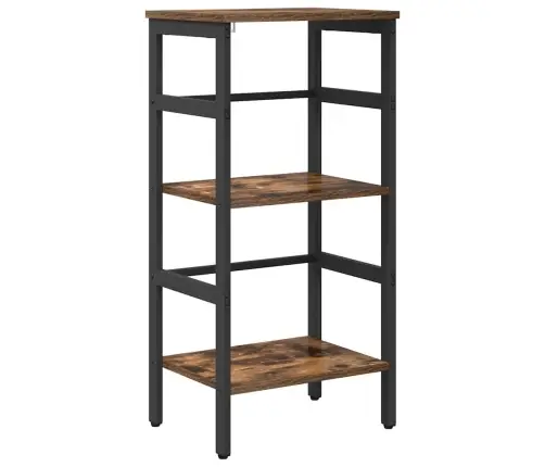 Knygų Lentyna Rūkyta Ąžuolas 40 X 29,5 X 81 Cm Apdirbta Mediena