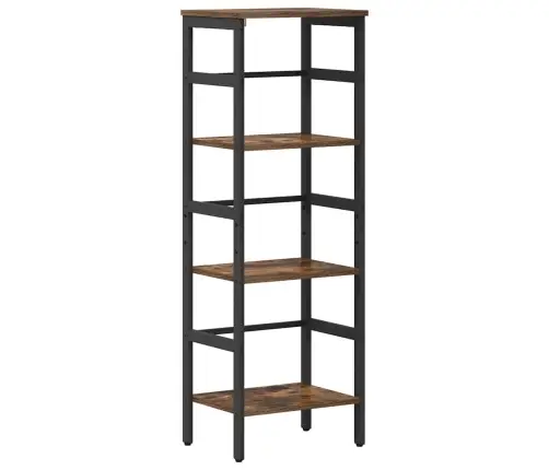 Grāmatu Plaukts Dūmaka Ozols 40 X 29,5 X 115 Cm Vidaxl