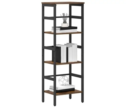 Grāmatu Plaukts Dūmaka Ozols 40 X 29,5 X 115 Cm Vidaxl