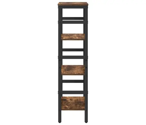 Grāmatu Plaukts Dūmaka Ozols 40 X 29,5 X 115 Cm Vidaxl