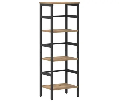 Grāmatu Plaukts Artisānā Ozols 40 X 29,5 X 115 Cm Vidaxl