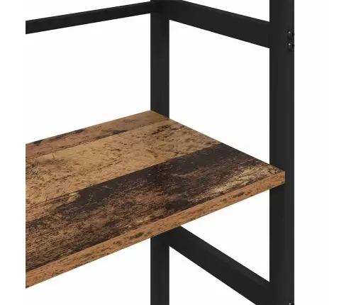 Grāmatu Plaukts Vecs Koks 40 X 29,5 X 149 Cm Inženierijas Koks Vidaxl