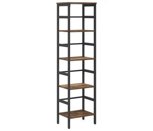 Grāmatu Plaukts Vecs Koks 40 X 29,5 X 149 Cm Inženierijas Koks Vidaxl