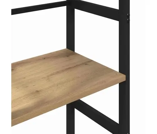 Grāmatu Plaukts Artisānā Ozols 40 X 29,5 X 149 Cm Vidaxl