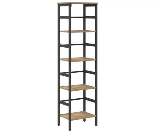 Grāmatu Plaukts Artisānā Ozols 40 X 29,5 X 149 Cm Vidaxl