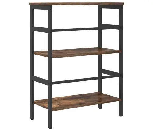 Raamatukapp Suitsetatud Tamm 60 X 29,5 X 81 Cm Tehispuit