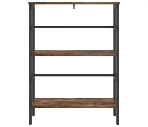 Raamatukapp Suitsetatud Tamm 60 X 29,5 X 81 Cm Tehispuit