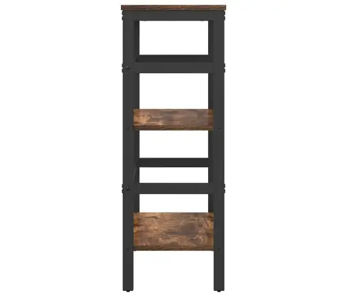 Raamatukapp Suitsetatud Tamm 60 X 29,5 X 81 Cm Tehispuit