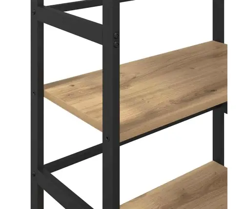 Grāmatu Plaukts Artisānā Ozols 60 X 29,5 X 81 Cm Vidaxl