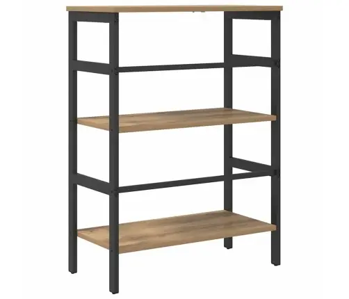 Grāmatu Plaukts Artisānā Ozols 60 X 29,5 X 81 Cm Vidaxl