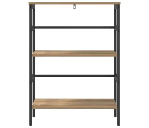 Grāmatu Plaukts Artisānā Ozols 60 X 29,5 X 81 Cm Vidaxl