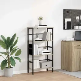 Raamatukapp Sonoma Tamm 60 X 29,5 X 115 Cm Tehispuit