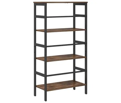 Grāmatu Plaukts Dūmaka Ozols 60 X 29,5 X 115 Cm Vidaxl