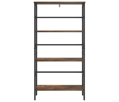 Grāmatu Plaukts Dūmaka Ozols 60 X 29,5 X 115 Cm Vidaxl