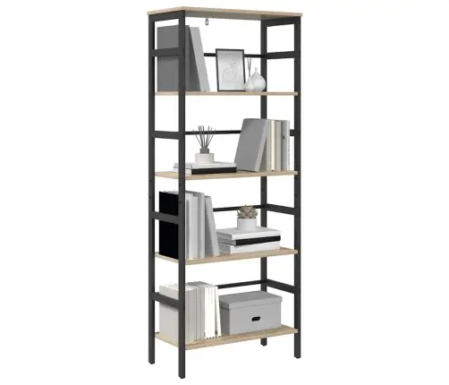 Knygų Lentyna Sonoma Ąžuolas 60 X 29,5 X 149 Cm