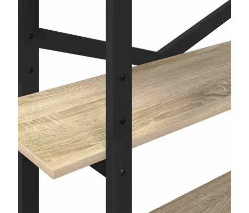 Grāmatu Plaukts Sonoma Ozols 100 X 33,5 X 178 Cm Vidaxl