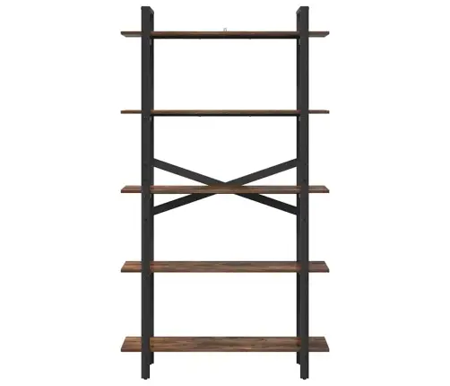 Knygų Lentyna Rūkyta Ąžuolas 100 X 33,5 X 178 Cm