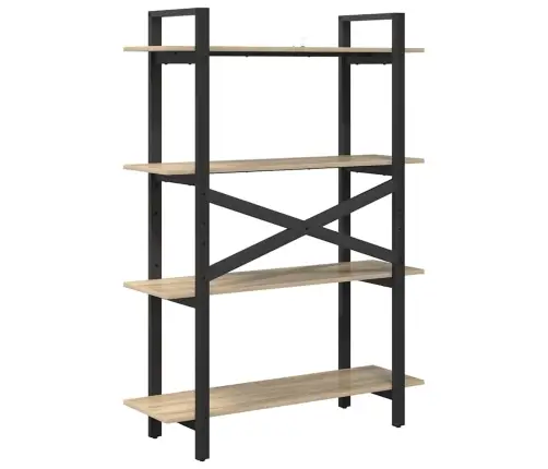 Knygų Lentyna Sonoma Ąžuolas 100 X 33,5 X 140 Cm