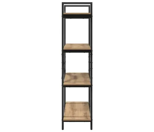 Grāmatu Plaukts Artisānā Ozols 100 X 33,5 X 140 Cm Vidaxl