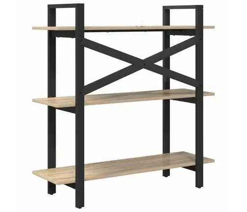 Grāmatu Plaukts Sonoma Ozols 100 X 33,5 X 102 Cm Vidaxl