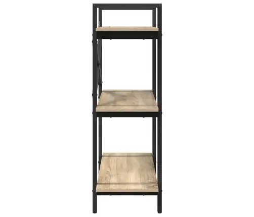 Grāmatu Plaukts Sonoma Ozols 100 X 33,5 X 102 Cm Vidaxl