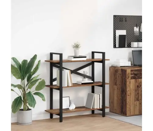 Knygų Lentyna Senovinis Medis 100 X 33,5 X 102 Cm