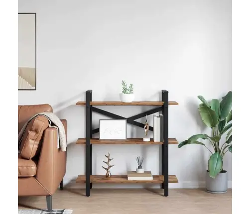 Knygų Lentyna Senovinis Medis 100 X 33,5 X 102 Cm