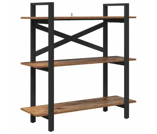 Knygų Lentyna Senovinis Medis 100 X 33,5 X 102 Cm