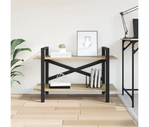 Raamatukapp Sonoma Tamm 100 X 33,5 X 64 Cm Tehispuit