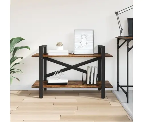 Raamatukapp Suitsetatud Tamm 100 X 33,5 X 64 Cm Tehispuit